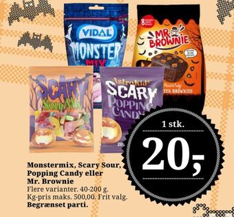 Dagli'Brugsen Monstermix slik tilbud