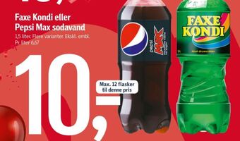 Føtex Faxe kondi sportssodavand tilbud
