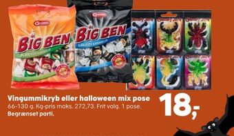 Big ben karameller lakrids