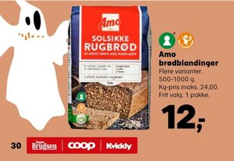 Amo solsikkerugbrødsblanding