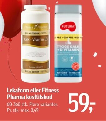 Føtex Lekaform fiskeolie tilbud