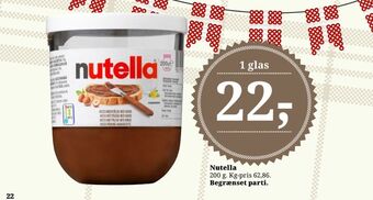 Nutella smørepålæg