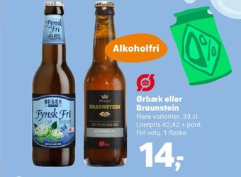 Kvickly Fynsk fri øl - alkoholfri tilbud