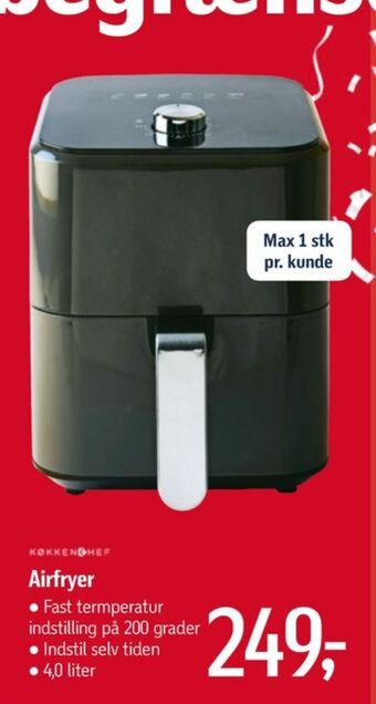 Føtex Køkkenchef airfryer tilbud