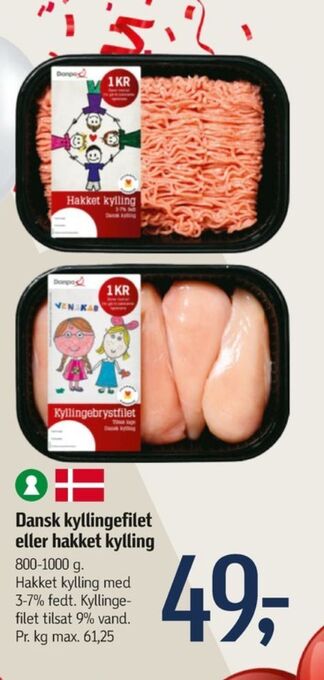 Føtex Danpo hakket kylling tilbud