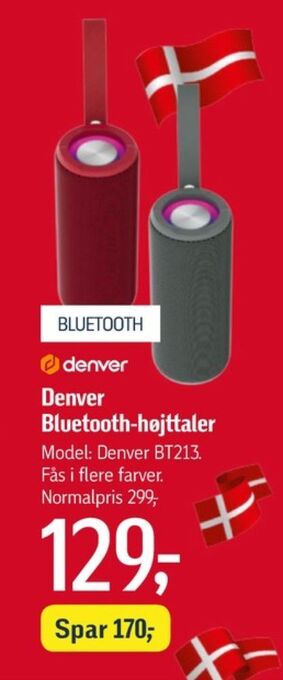 Føtex Denver højttaler tilbud