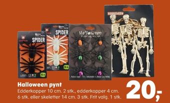 Kvickly Ukendt halloweenpynt tilbud