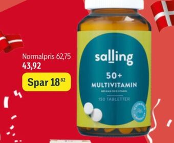 Føtex Salling vitaminer tilbud
