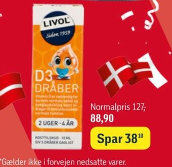 Føtex Livol multi vitaminer tilbud