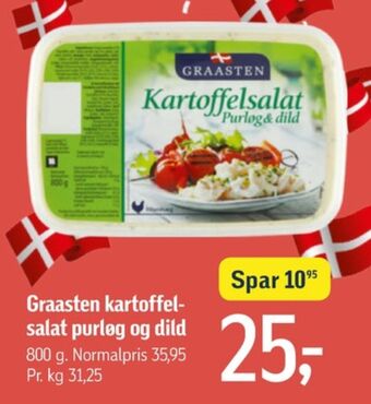 Føtex Graasten kartoffelsalat tilbud