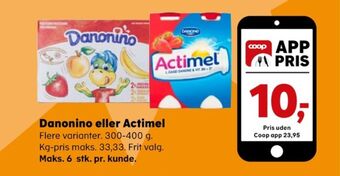 Actimel drikkeyoghurt jordbær