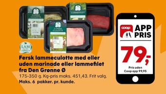 Lam fra den grønne ø lammefilet