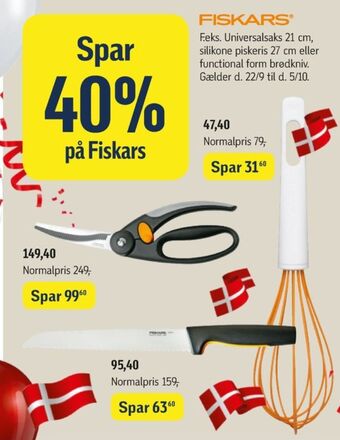 Føtex Fiskars fjerkræsaks tilbud