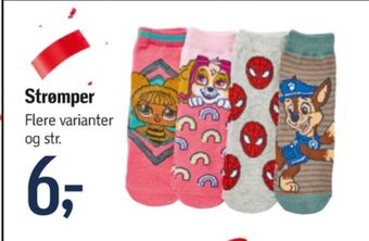 Føtex Vrs kids strømper tilbud