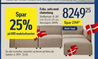 Føtex Ukendt sofa tilbud