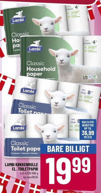 Løvbjerg Classic køkkenrulle tilbud