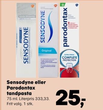 SuperBrugsen Sensodyne tandpasta tilbud