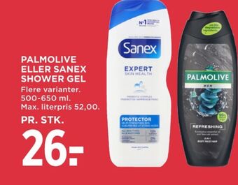 MENY Sanex bodyshampoo tilbud