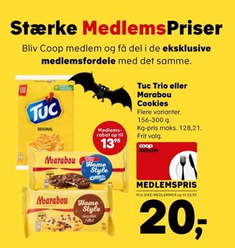 SuperBrugsen Marabou cookies tilbud