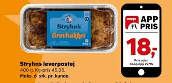 Grovhakket leverpostej