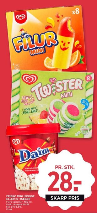 MENY Daim is tilbud
