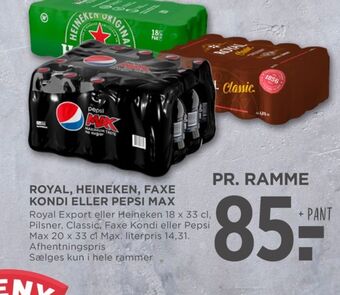 MENY Export øl tilbud