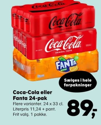 SuperBrugsen Coca cola cola tilbud