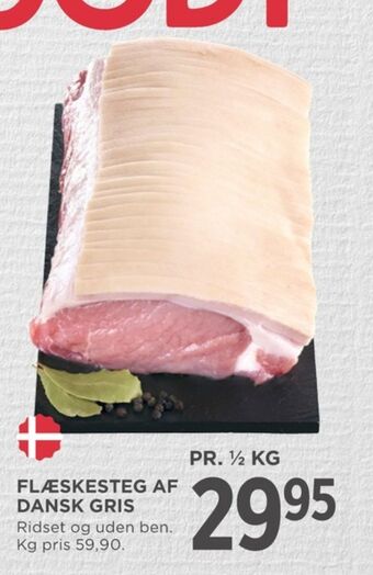 MENY Ukendt flæskesteg tilbud