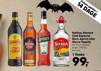 SuperBrugsen Kahlua likør tilbud