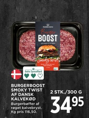 Burger boost hakkebøffer