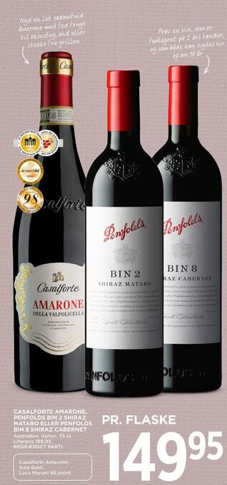 MENY Ukendt australsk rødvin tilbud