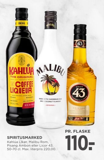 MENY Kahlua likør tilbud