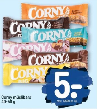 Rema 1000 Corny müslibars 40-50 g tilbud