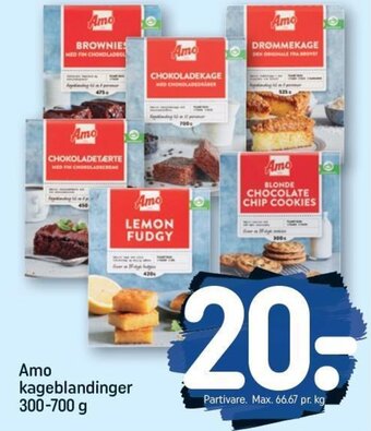 Amo kageblandinger 300-700 g