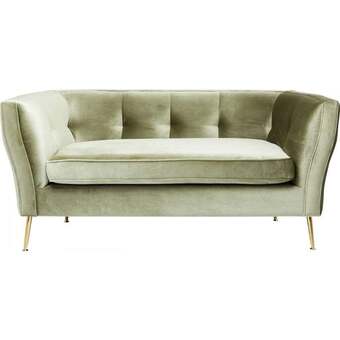Kare Rimini 2 pers. sofa, lys grøn tilbud