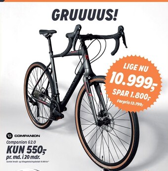 Fri BikeShopOFFLINE Companion g2.0 tilbud