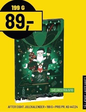 Priss After eight julekalender tilbud