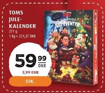 Scandinavian Park Toms julekalender tilbud
