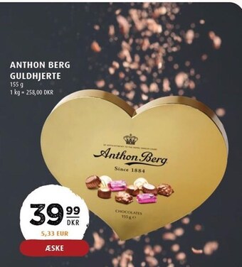 Scandinavian Park Anthon berg guldhjerte tilbud