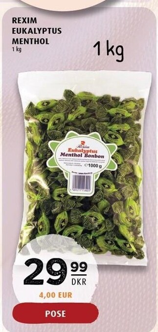 Rexim eukalyptus menthol