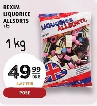 Scandinavian Park Rexim liquorice allsorts tilbud