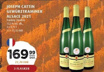 Scandinavian Park Joseph cattin gewürztraminer alsace 2021 tilbud