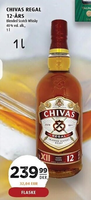 Scandinavian Park Chivas regal 12-års tilbud