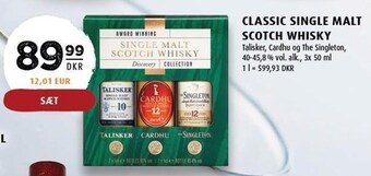 Scandinavian Park Classic single malt scotch whisky tilbud