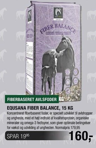Land & Fritid Equsana fiber balance, 15 kg tilbud
