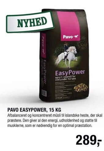 Pavo easypower, 15 kg