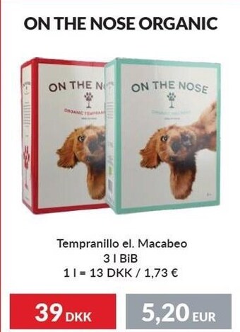 Nielsen's Discount On the nose organic tilbud