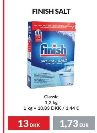 Nielsen's Discount Finish salt 1,2 kg tilbud