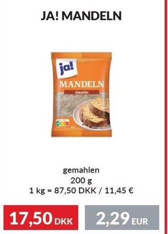 Nielsen's Discount Mandeln tilbud