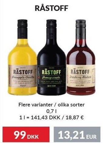 Nielsen's Discount Råstoff tilbud